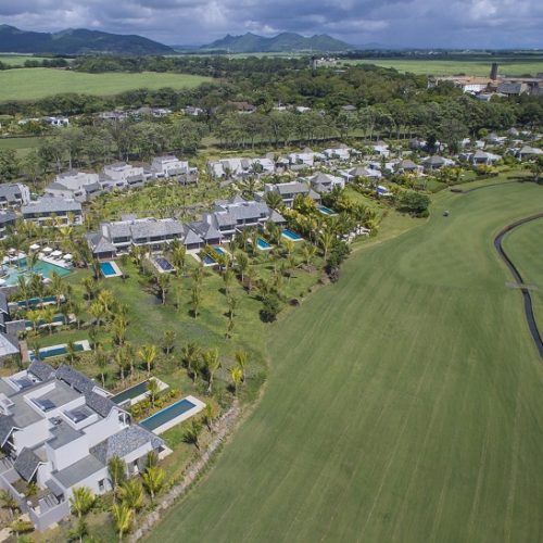 Anahita-Aerial View Hole 9 - Villas & Anahita Golf
