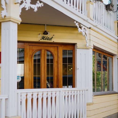 Tsilaosa-Entrée hôtel