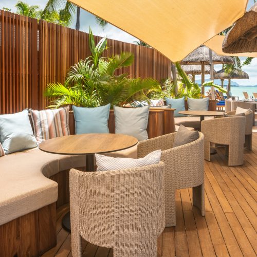 Hilton-Coquillages Seating Booth 1