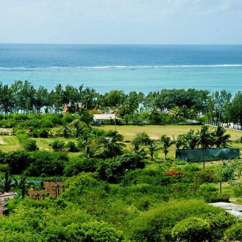 Villa du Sud-point de vue